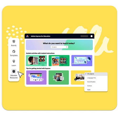 Adobe Express Guided Activities
