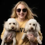 Brigette Smith with dogs